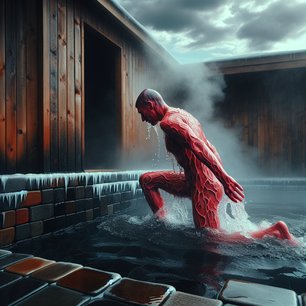 thermic shock, hot-cold therapy, contrast water therapy, sauna benefits, cold immersion, sauna session, cryotherapy, vascular health, heat acclimatization, cold exposure, hydrotherapy, relaxation technique, body circulation improvement, wellness routine, thermal stress therapy