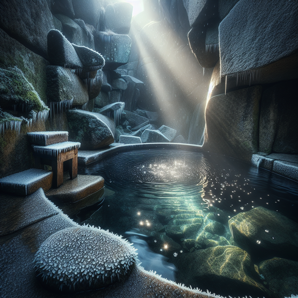 icy plunge temperature, minimum cold dip degree, frosty water immersion range, chill bath limit, frigid soak threshold, freezing plunge pool temperature, lowest safe cold soak temp, hypothermic water dip level, cool shock dip extent, extreme cold immersion limit