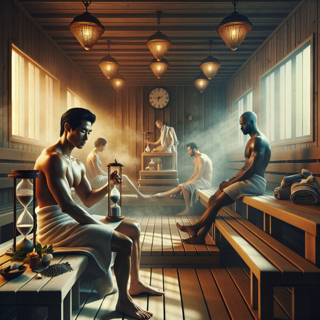 sauna etiquette, beginner's guide to sauna use, first time in a sauna, sauna health benefits, how to use a sauna safely, sauna tips for newbies, sauna do's and don'ts, proper sauna procedure, relaxing in a sauna for the first time, prepping for sauna session, optimal sauna duration for beginners