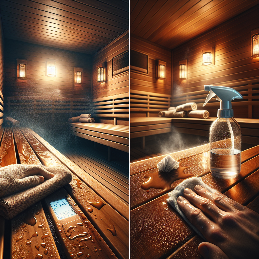 best way to clean infrared sauna