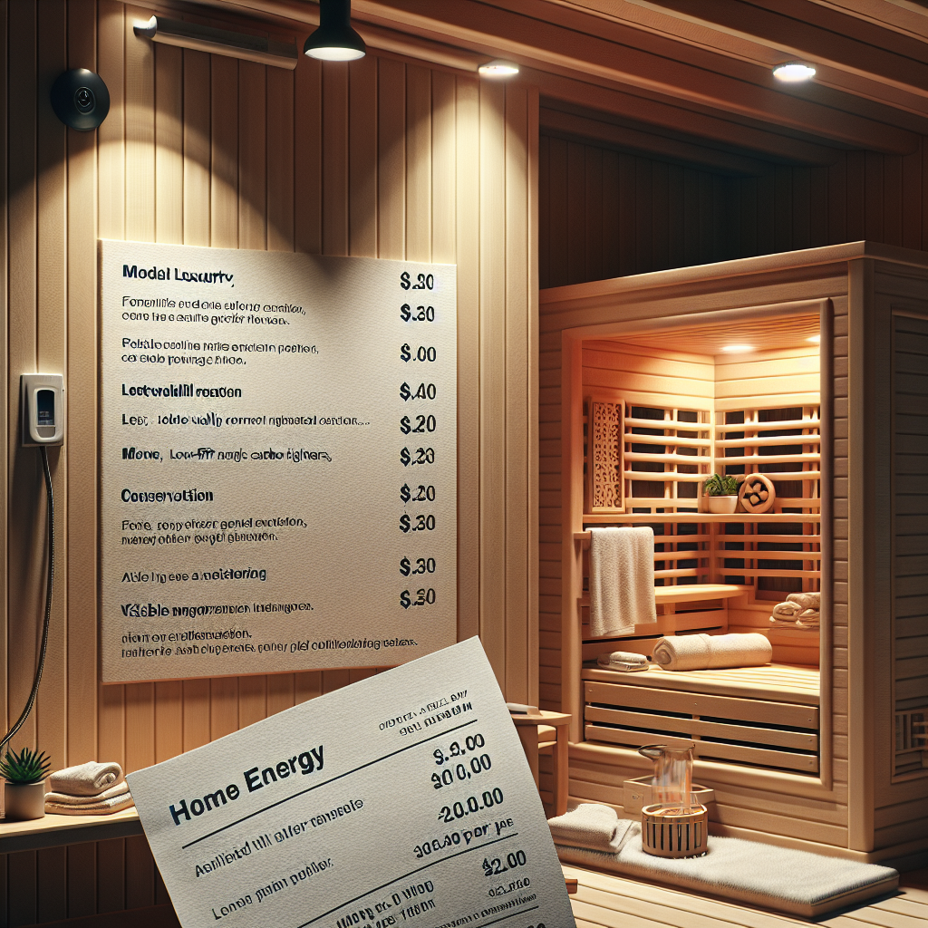 how much does a sauna cost to run uk