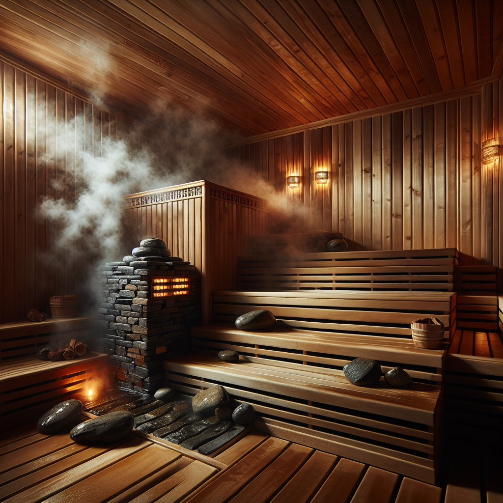 how to know if sauna is on