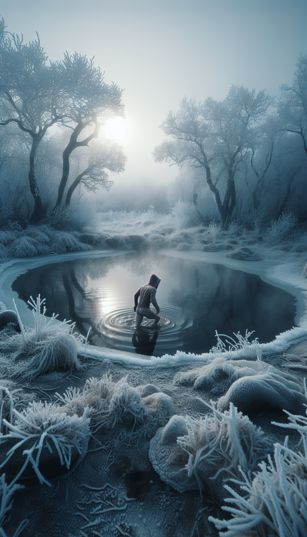 cold plunge safety, cold therapy temperature, freezing water immersion, optimal temperature for cold plunge, cold bath guidelines, danger of extreme temperatures in cold plunge, low temperature risks in hydrotherapy, safe cold plunge practices, ideal temperature for a cold soak, how cold is too cold for a plunge pool.