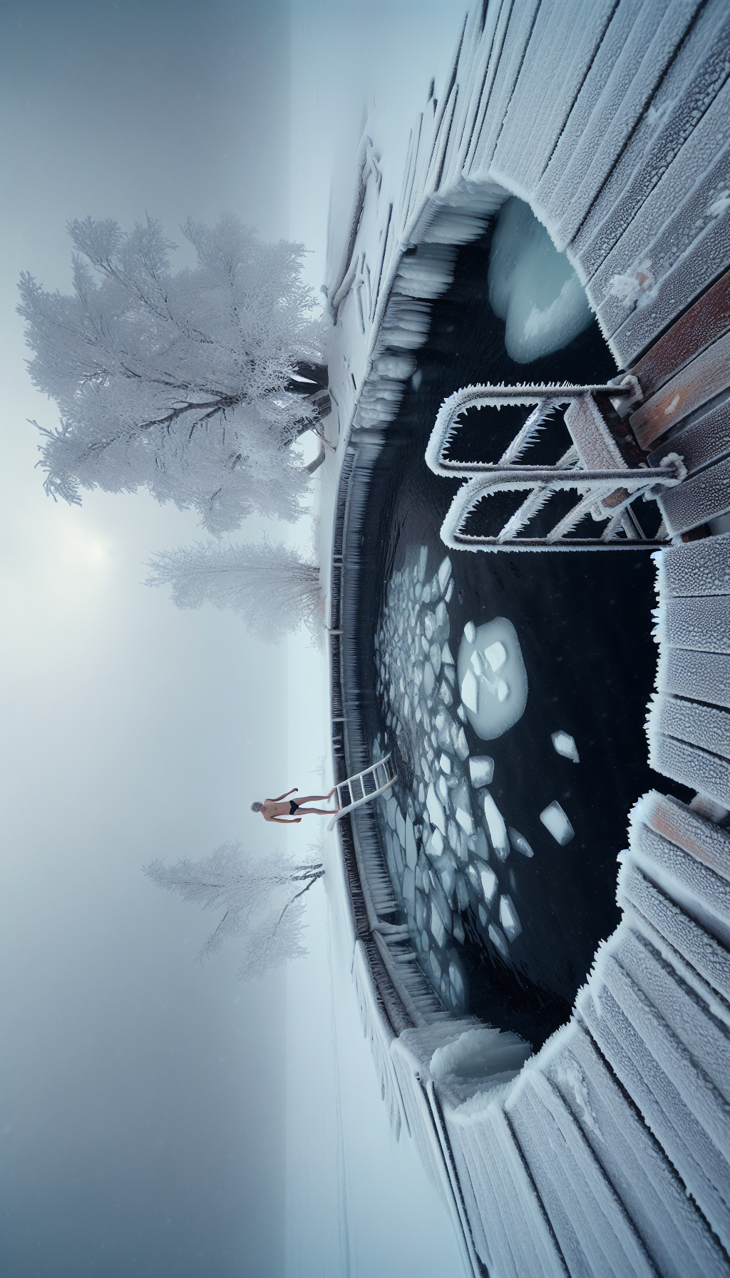 ice bath temperature, cold water immersion, benefits of ice plunge, safety measures for ice plunge, risks of too cold ice bath, optimum temperature for ice plunge, effects of freezing-cold baths, hypothermia from ice bath, guidelines for safe icy dips, extreme cold water swimming risks.