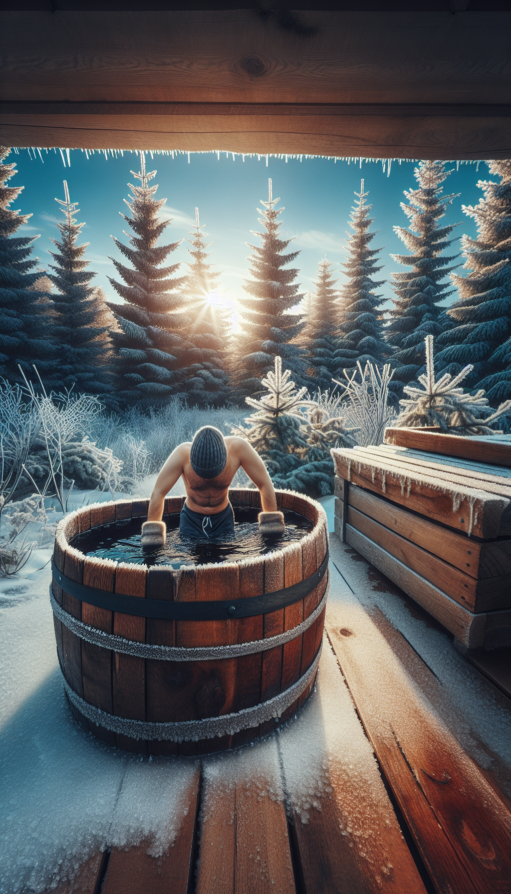 cold therapy, cryotherapy, ice baths, benefits of cold plunge, cold immersion, hydrotherapy, cold water therapy, temperature recovery techniques, polar bear plunges, therapeutic ice bathing, home cold plunge setup instructions, optimal time for cold plunging, post-workout recovery methods, wellness trends in cold plunging.