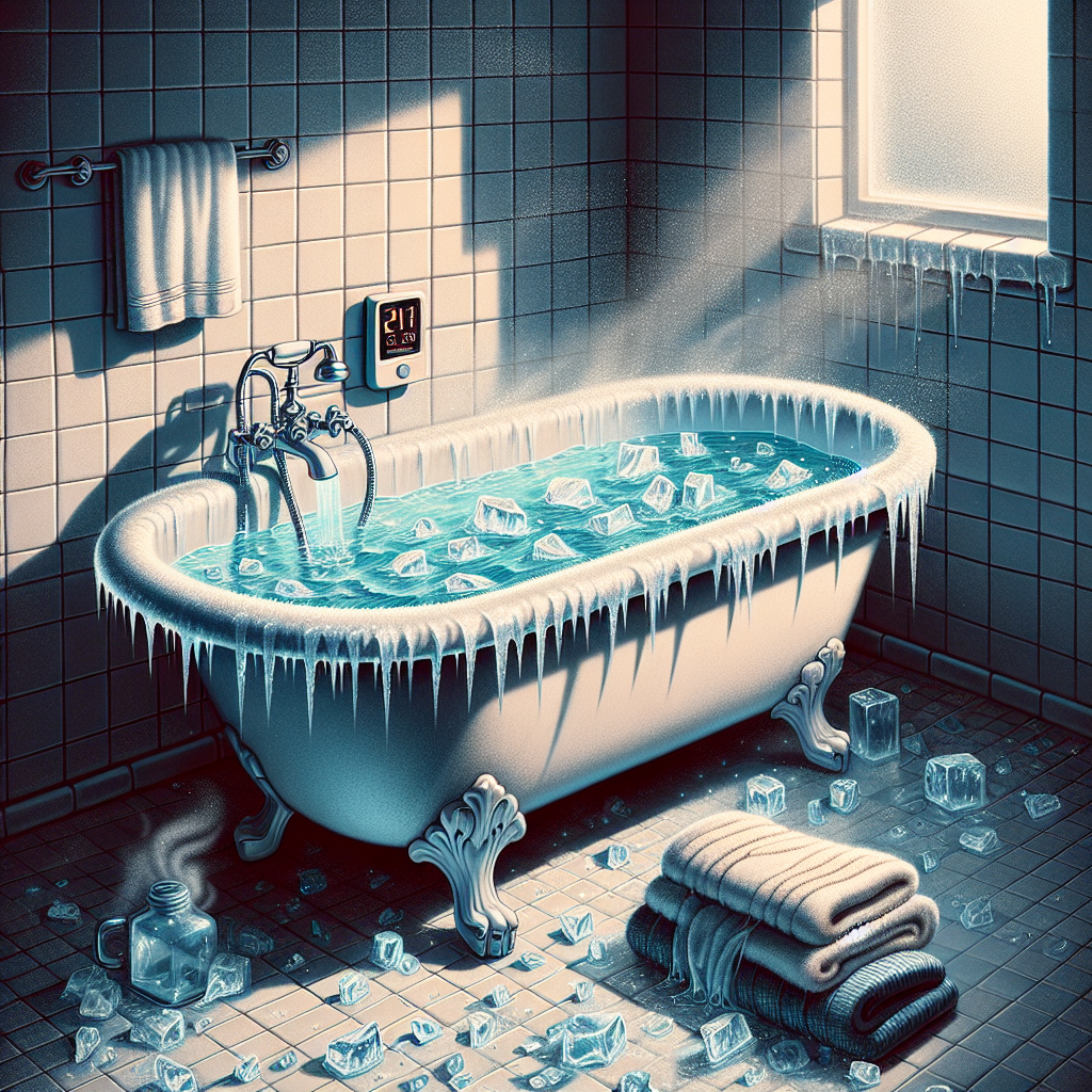 should you do cold plunge when sick