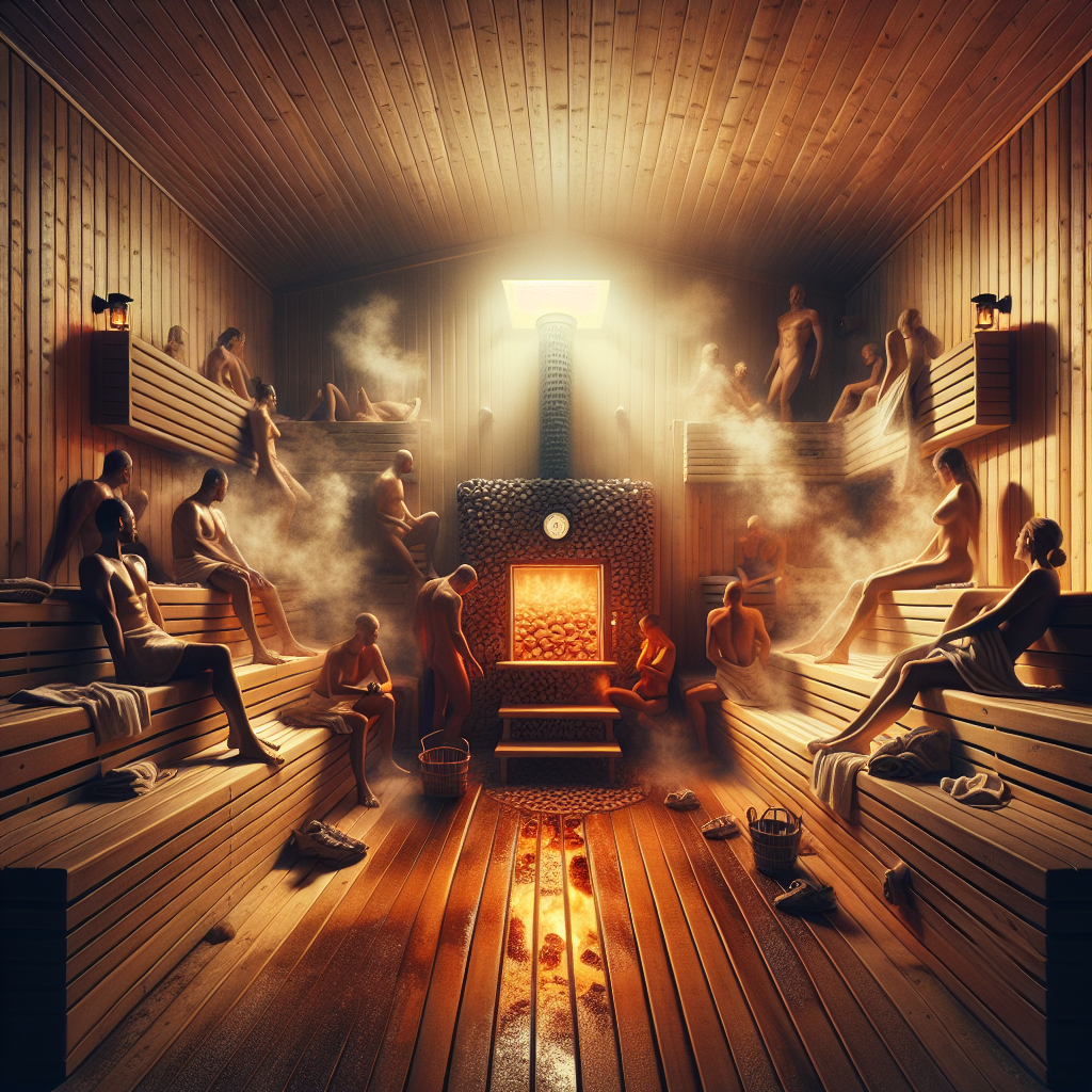 benefits of sauna when sick, sauna therapy, steam room during illness, hot sauna and health, effects of saunas on the body, using sauna with a cold or flu, is sauna good for fever?, health risks of saunas when ill, can heat improve immune response?, safety measures in a sauna while sick.